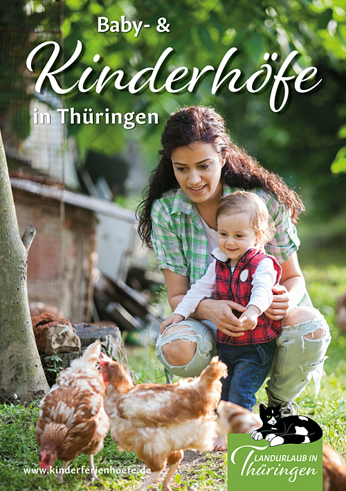 Broschüre "Baby- und Kinderhöfe in Thüringen"
