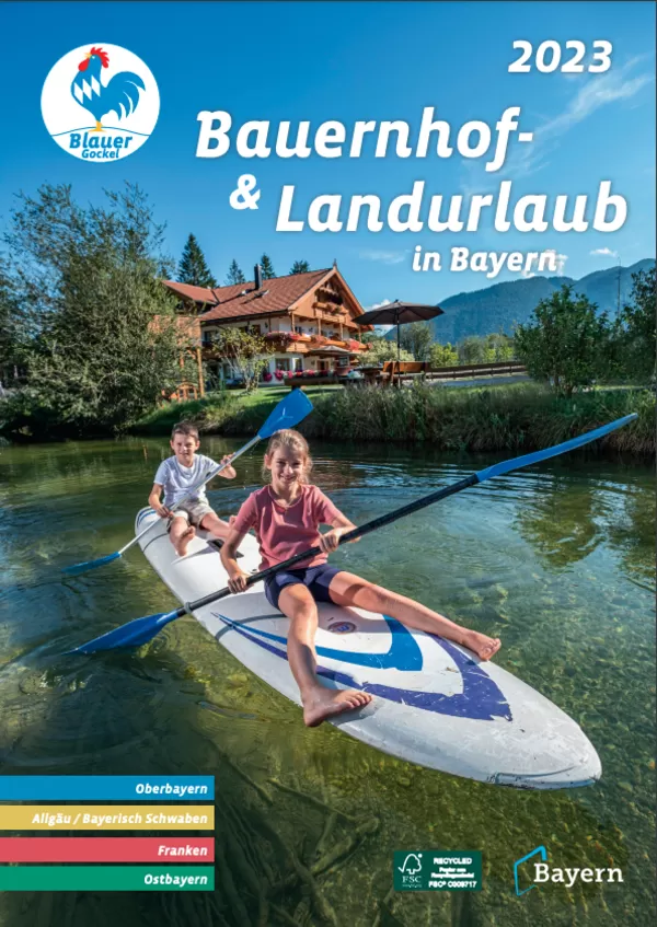 Urlaubskatalog Bauernhof- und Landurlaub Bayern 2023