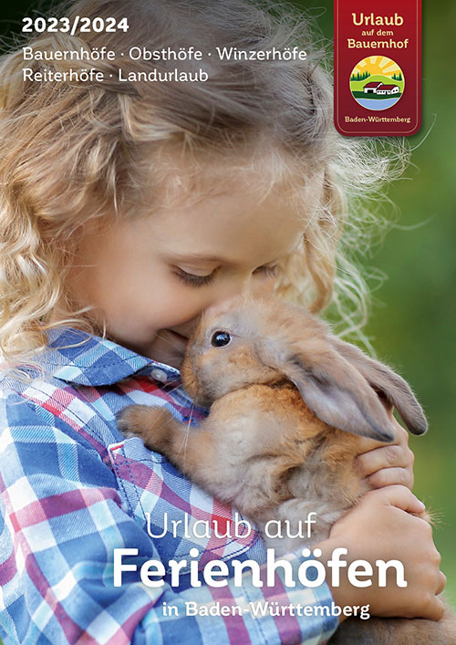 Katalog "Urlaub auf Ferienhöfen in Baden-Württemberg" 2023/2024